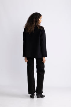 Luca Jacket - Black Cashmere Blend