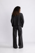 Amour Club Knit - Charcoal Mel.