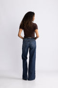 Lidie SS Top - Chokladbrun