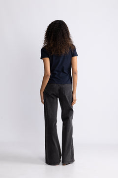Alys Hc Embroidery Wings - Encre