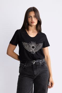 Gethi O-Ss Glam Tee - Black