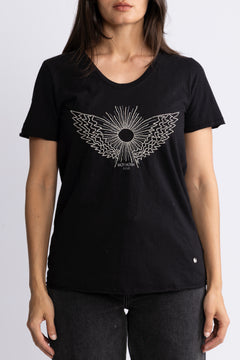 Gethi O-Ss Glam Tee - Black