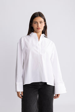 Natalia Zenika Boxy Shirt - Bright White