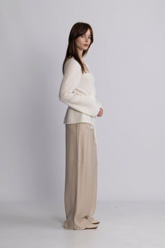 Miabelle Hope Wrap Cardigan - Egret