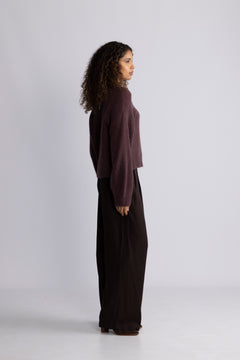 Kae Knit - Medium Brown
