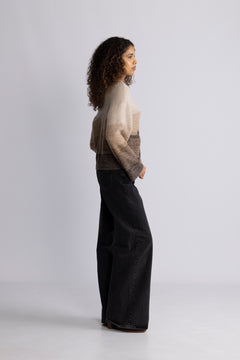 Sasha Zip Cardigan - Oat Toasted Coc