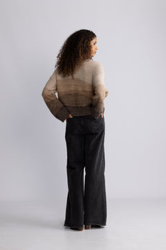 Sasha Zip Cardigan - Oat Toasted Coc
