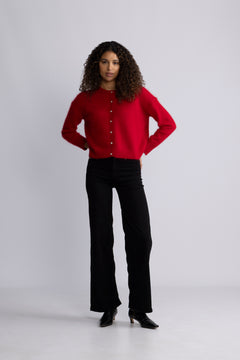 Hermine Cardigan - Red