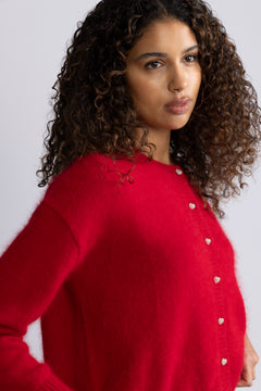 Hermine Cardigan - Red