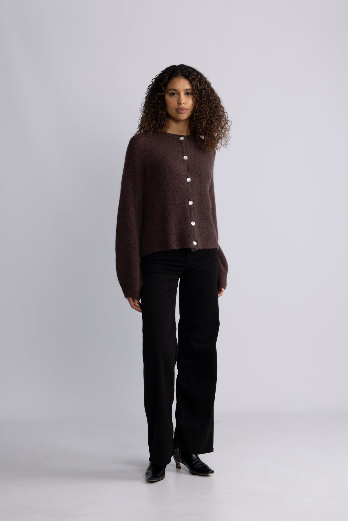 Kae Knit Kofta - Medium Brown
