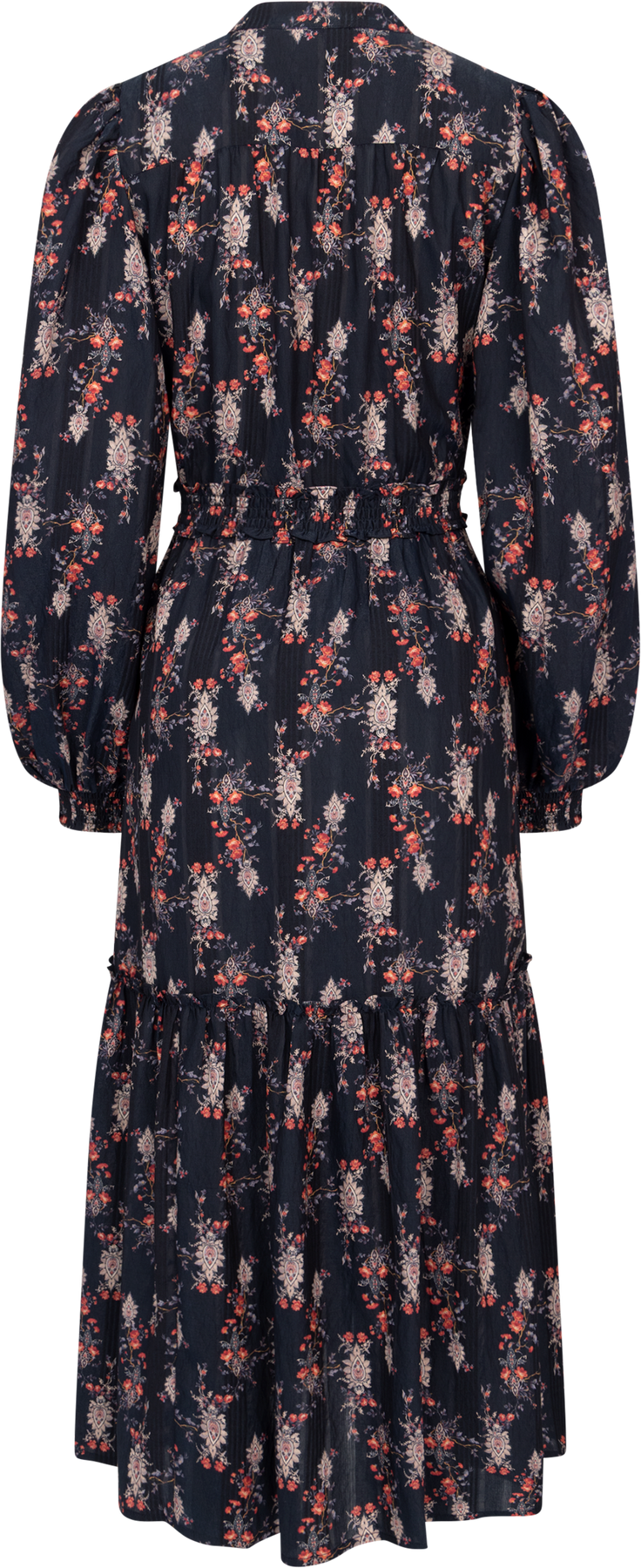 Bohemian Belt Dress - Midnight Paisley