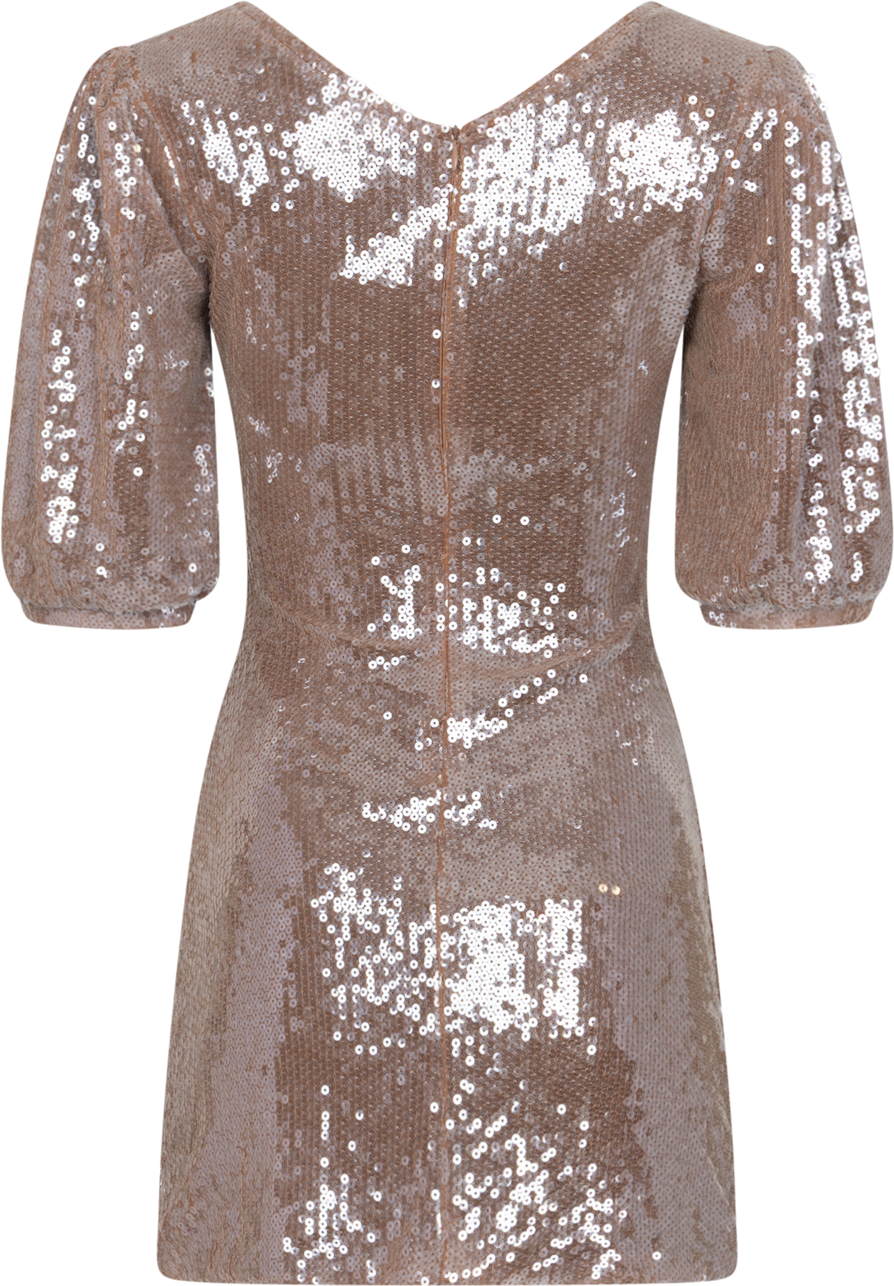 Aliceic Dress - Brun Paljett