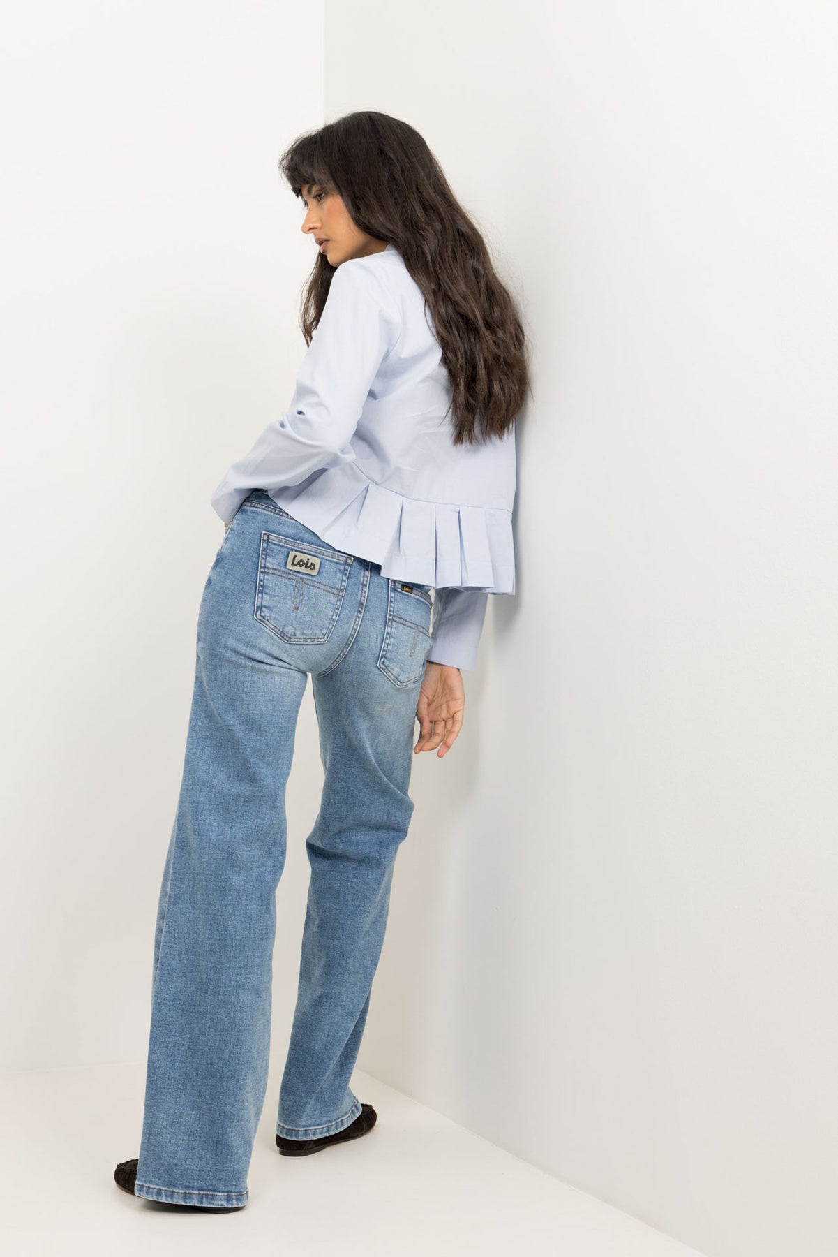 Palazzo Hypersoft Bleach Jeans