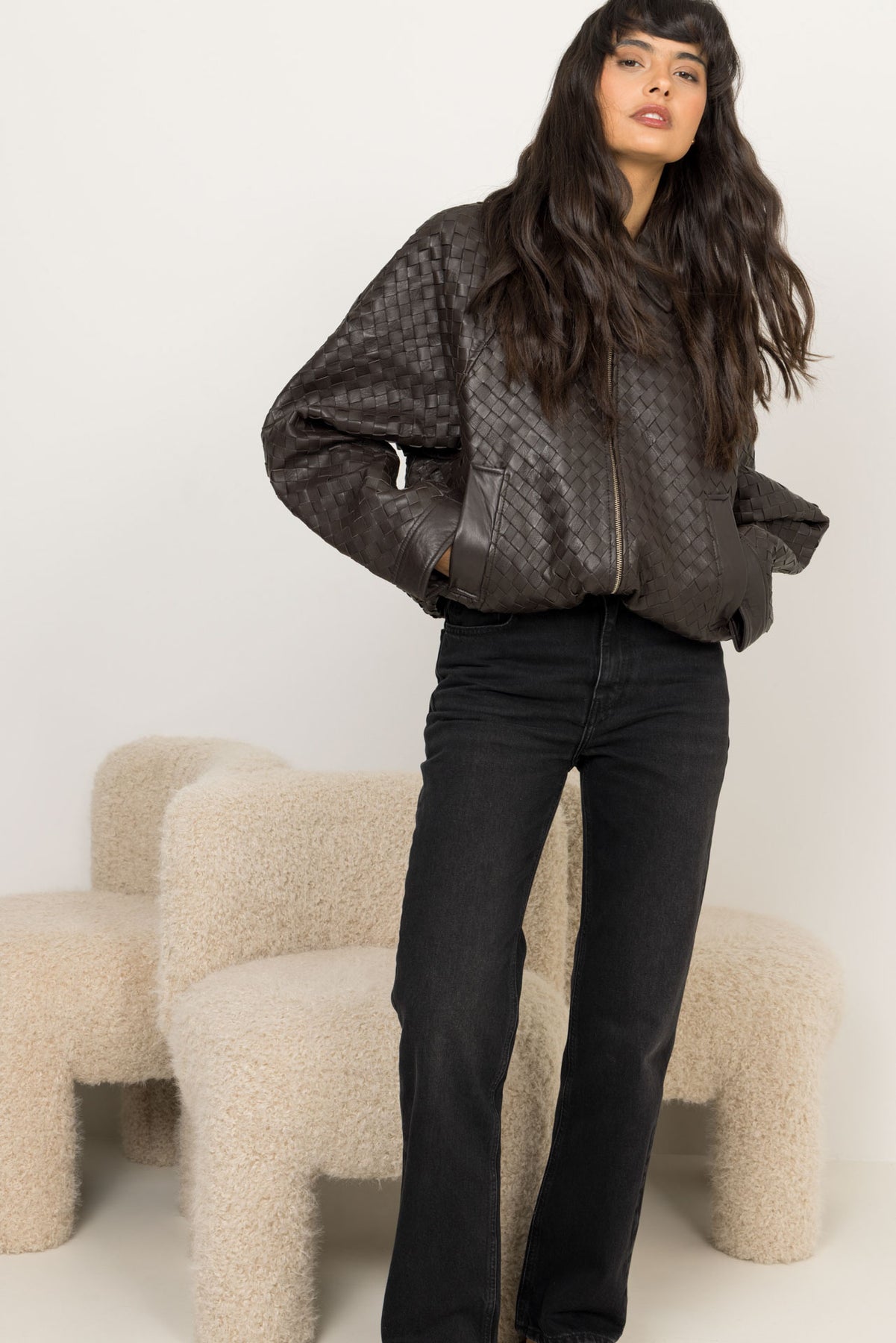Vermont Leather Jacket - Chocolate Torte