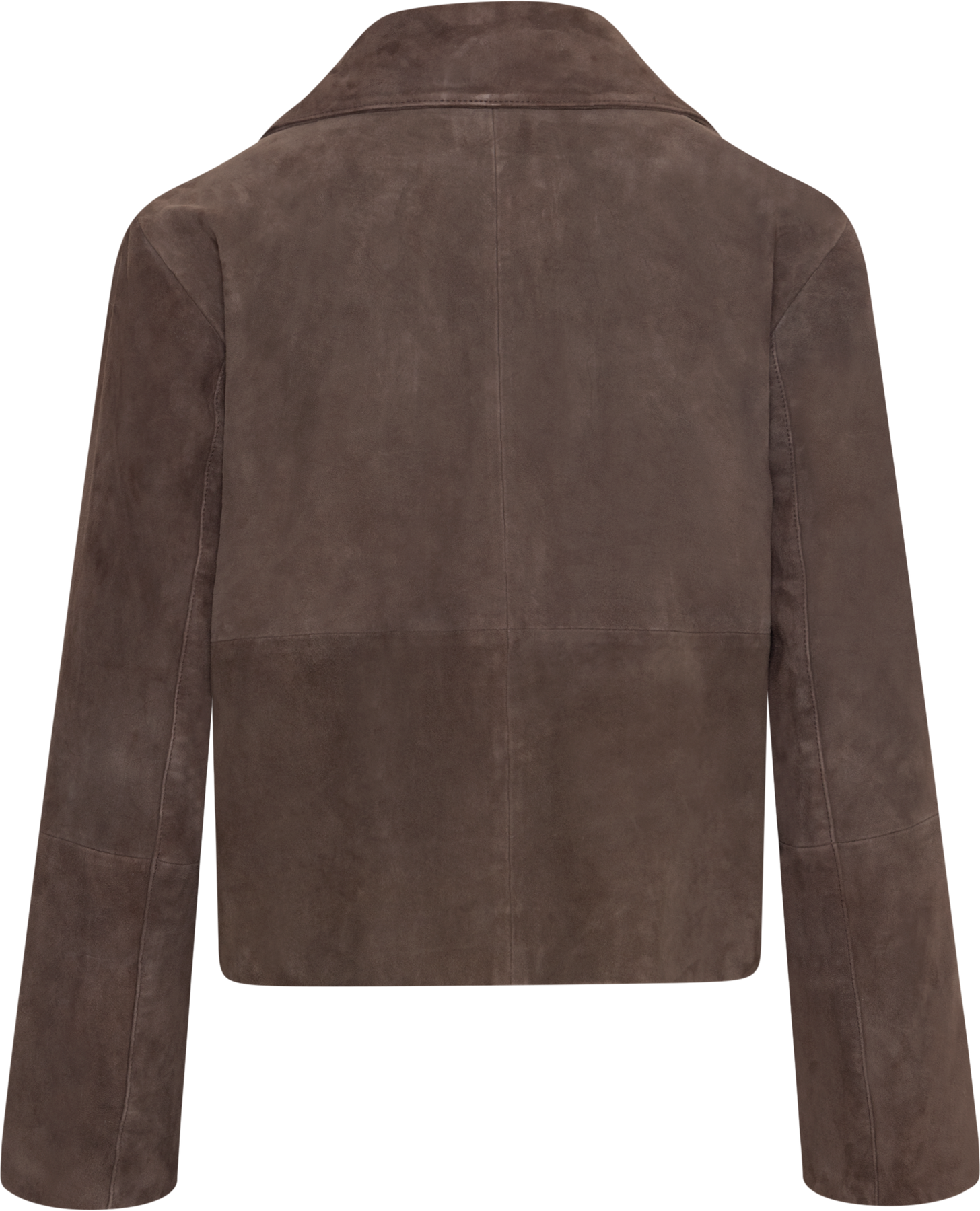 Ruth Suede Leather Jacket - Brun