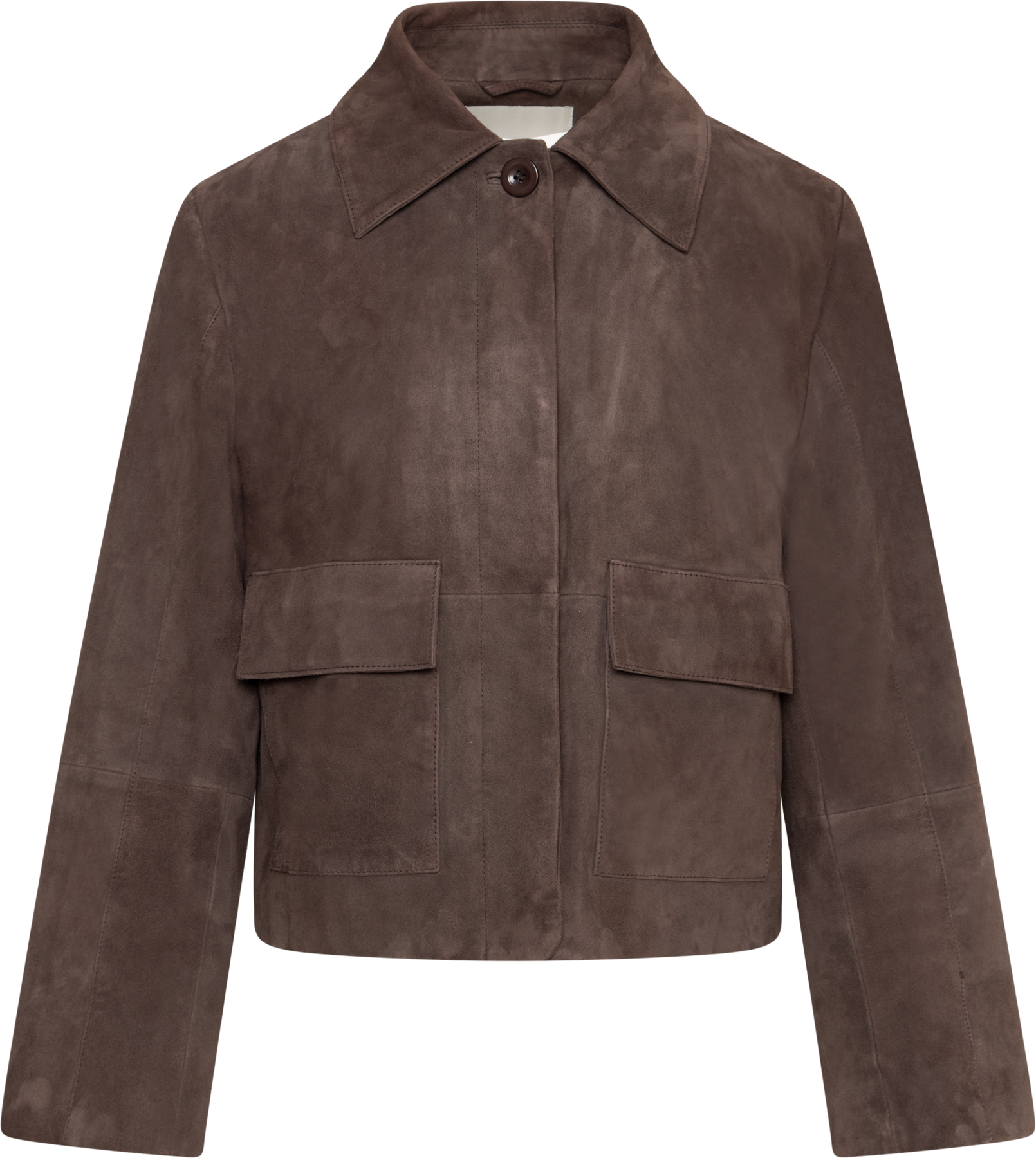 Ruth Suede Leather Jacket - Brun