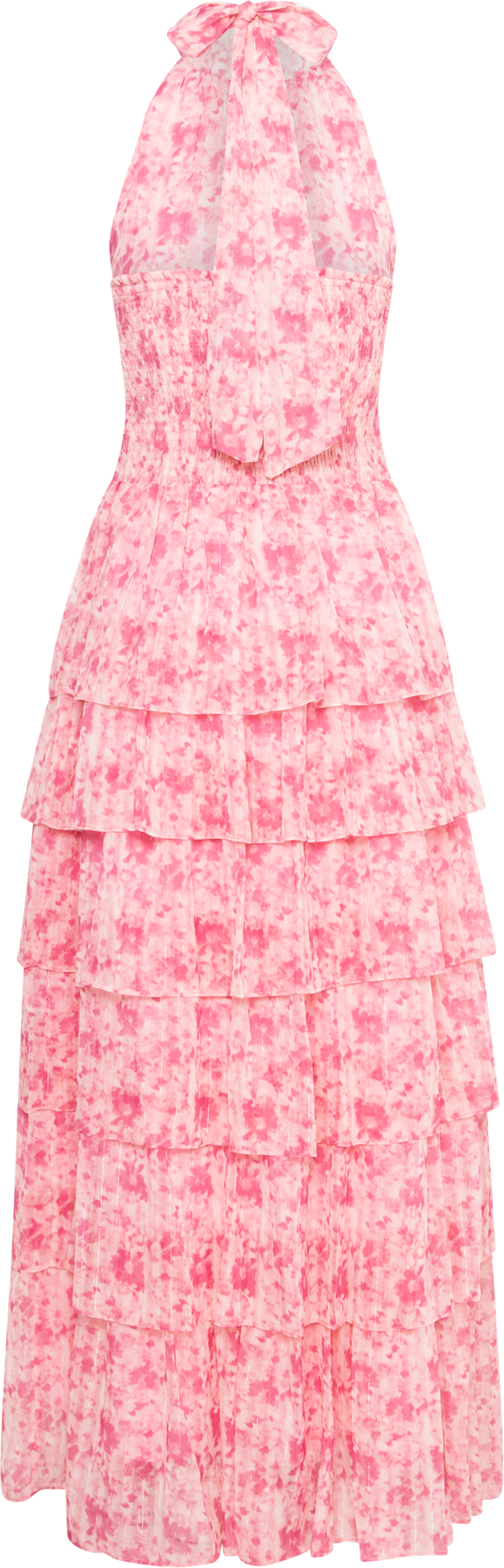 Ingalu Watercolor Dress - Pink