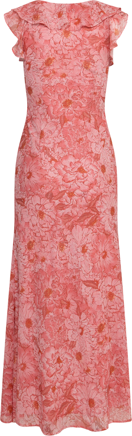 Adelia Chiffon Maxi Dress - Rosa