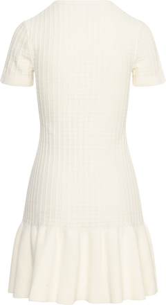 Gerdalil Cotton Knit Dress - Creme
