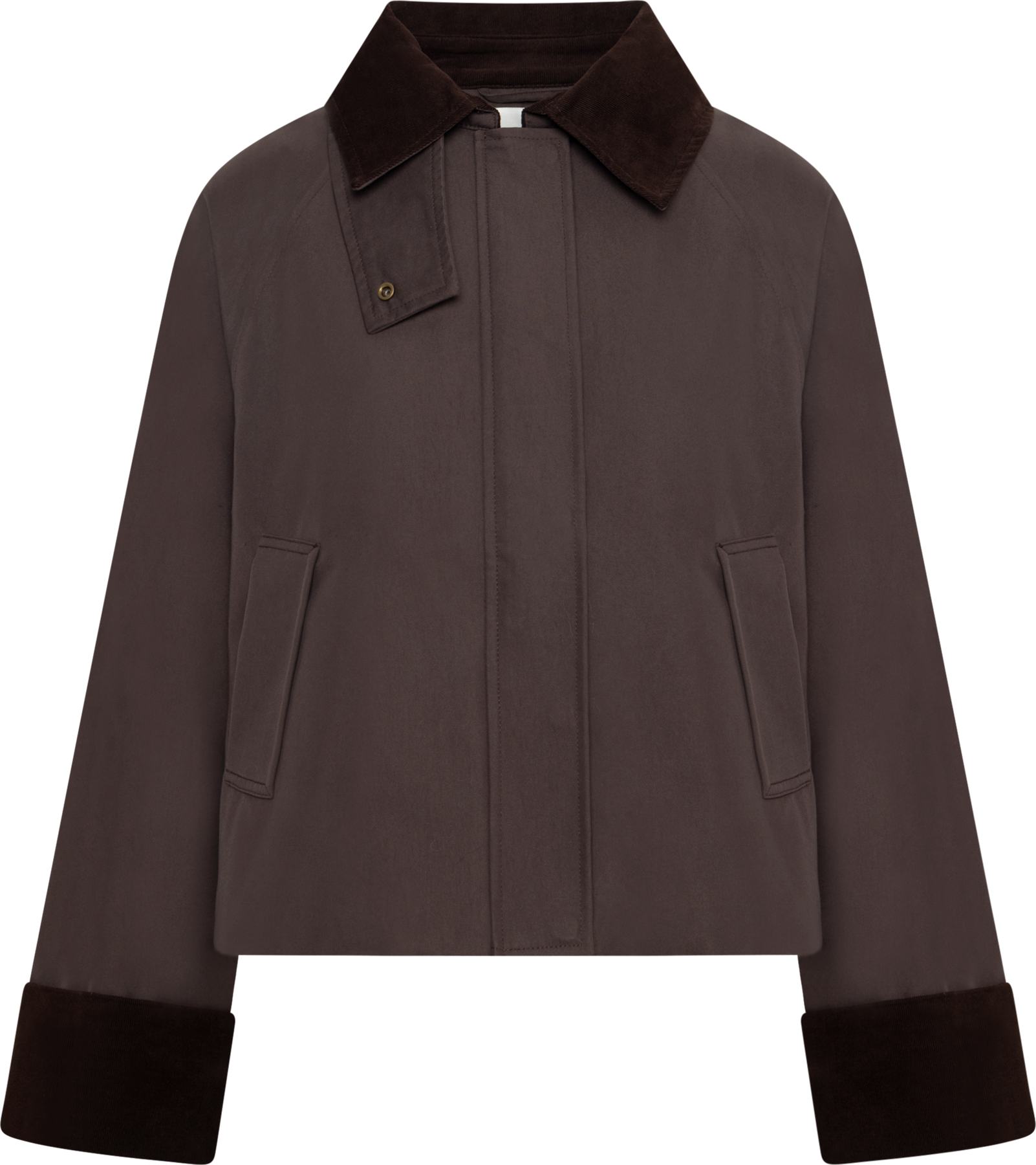 Fiona Country Solid Jacket - Brun