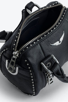 Sunny Nano Grained Leather + S - Noir