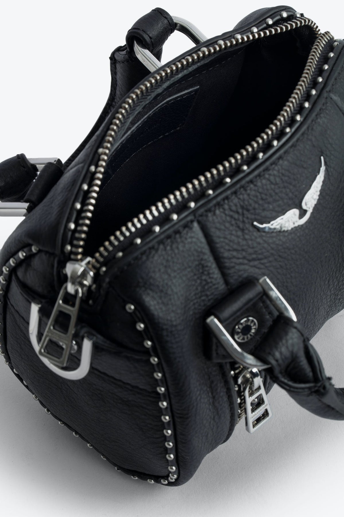 Sunny Nano Grained Leather + S - Noir