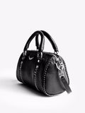 XS Sunny Grained Leather + Stu - Svart