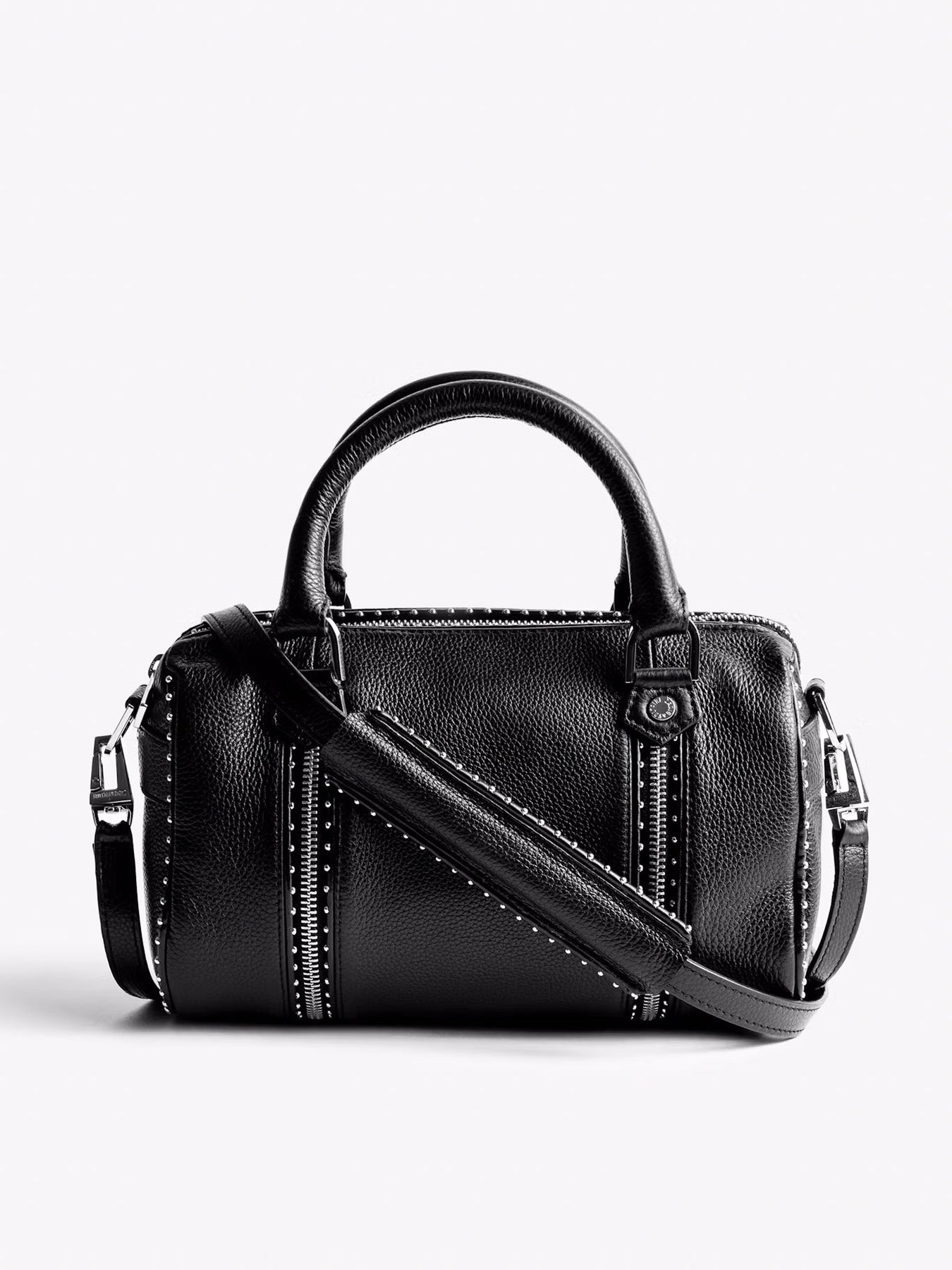 XS Sunny Grained Leather + Stu - Svart