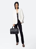 Zadig & Voltaire Sunny Medium Grained Leather + - Noir