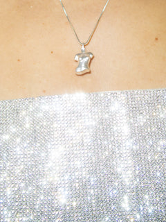 Figure Necklace - Silver