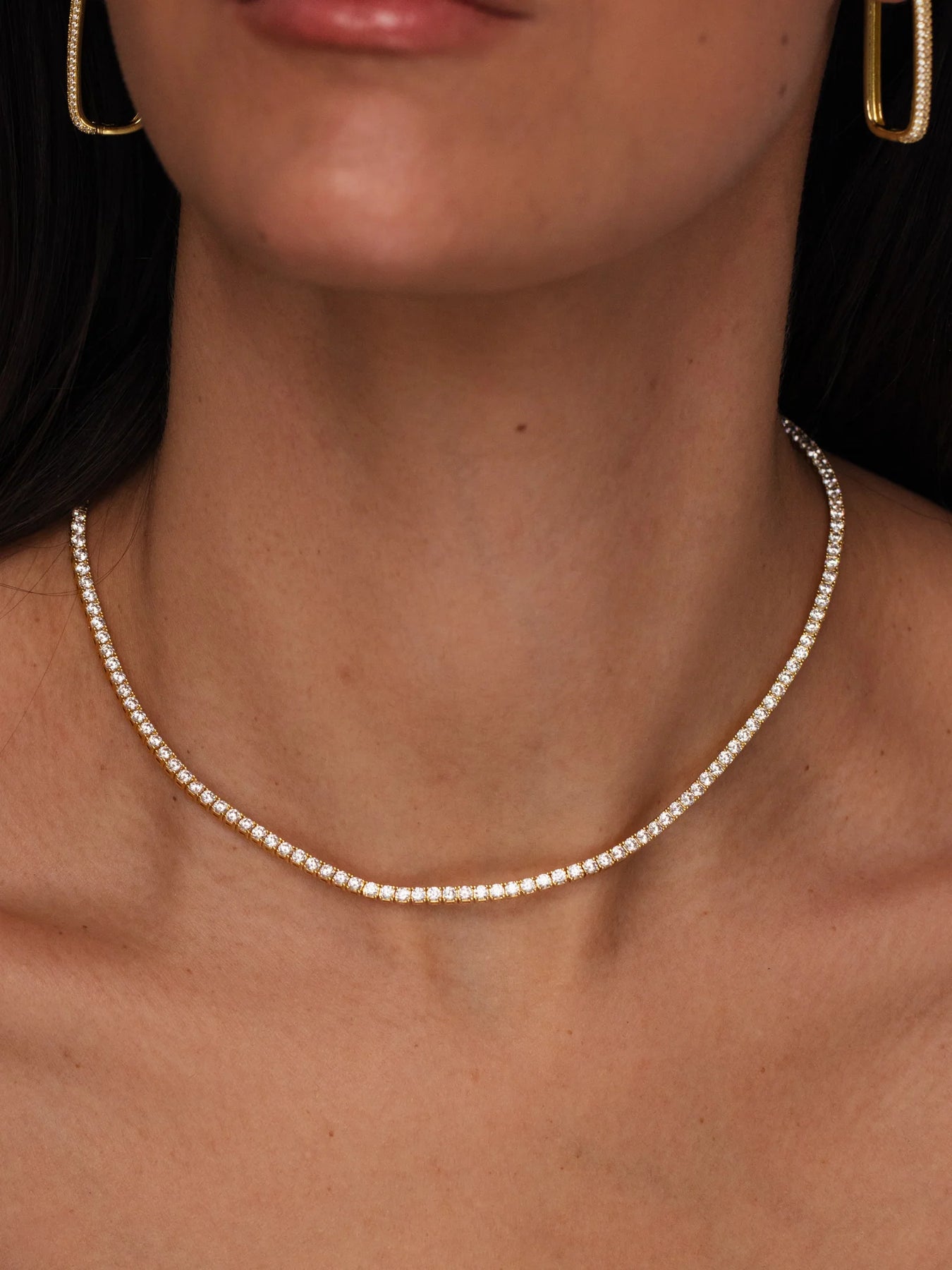 Tennis Chain - Guld