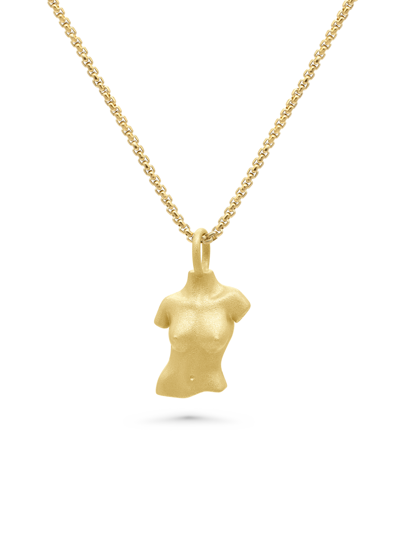 Figure Necklace - Guld