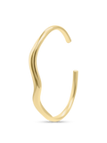 Wavy Bangle - Guld