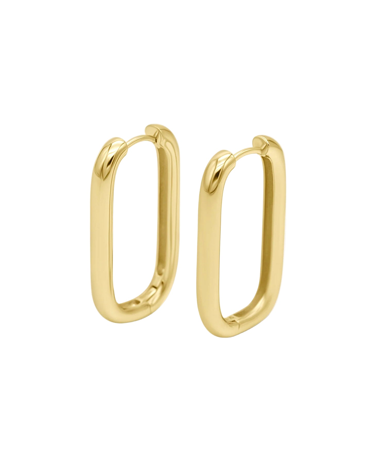 Edge Hoops - Guld