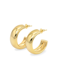 Bold Dome Hoops - Guld
