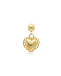 Heart Charm - Guld