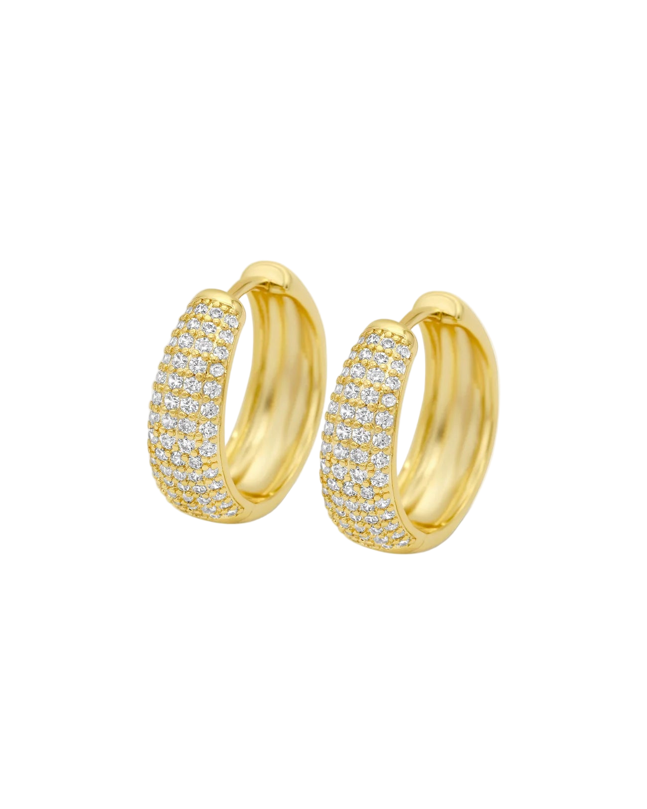 Dome Hoops (L) - Guld