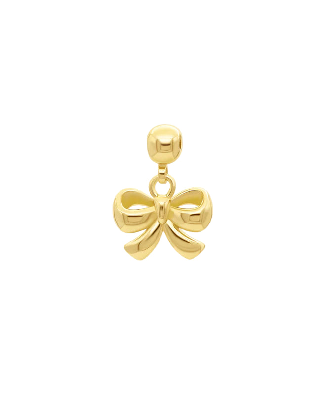 Bow Charm - Guld