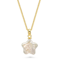 Pearl Star Necklace - Guld