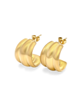 Stack Hoops - Guld