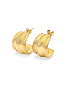 Stack Hoops - Gold