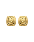 Sculpt Earrings - Gold