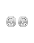 Sculpt Earrings - Silver