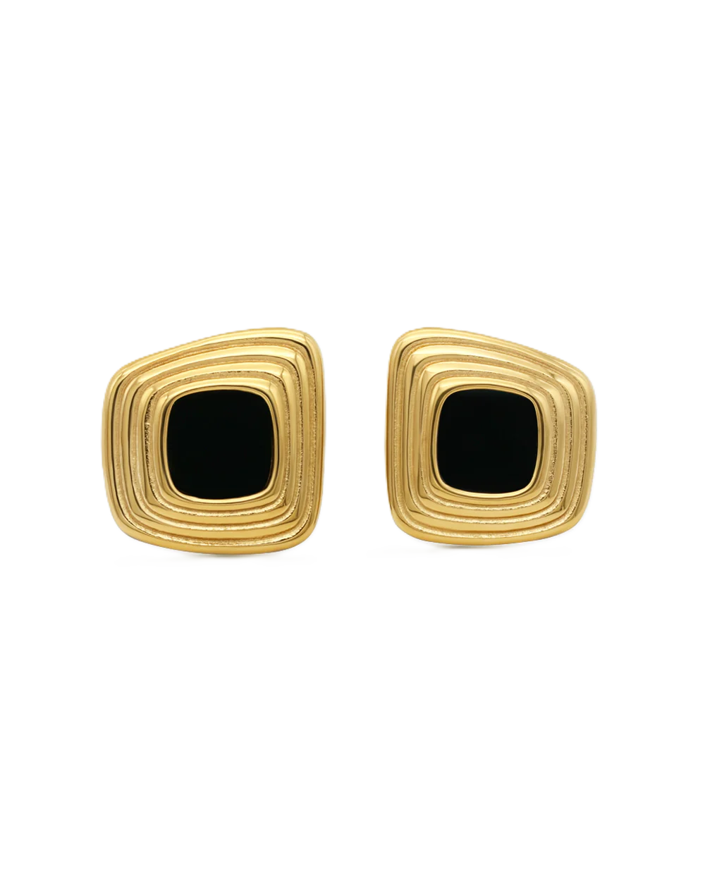 Frame Örhängen - Guld
