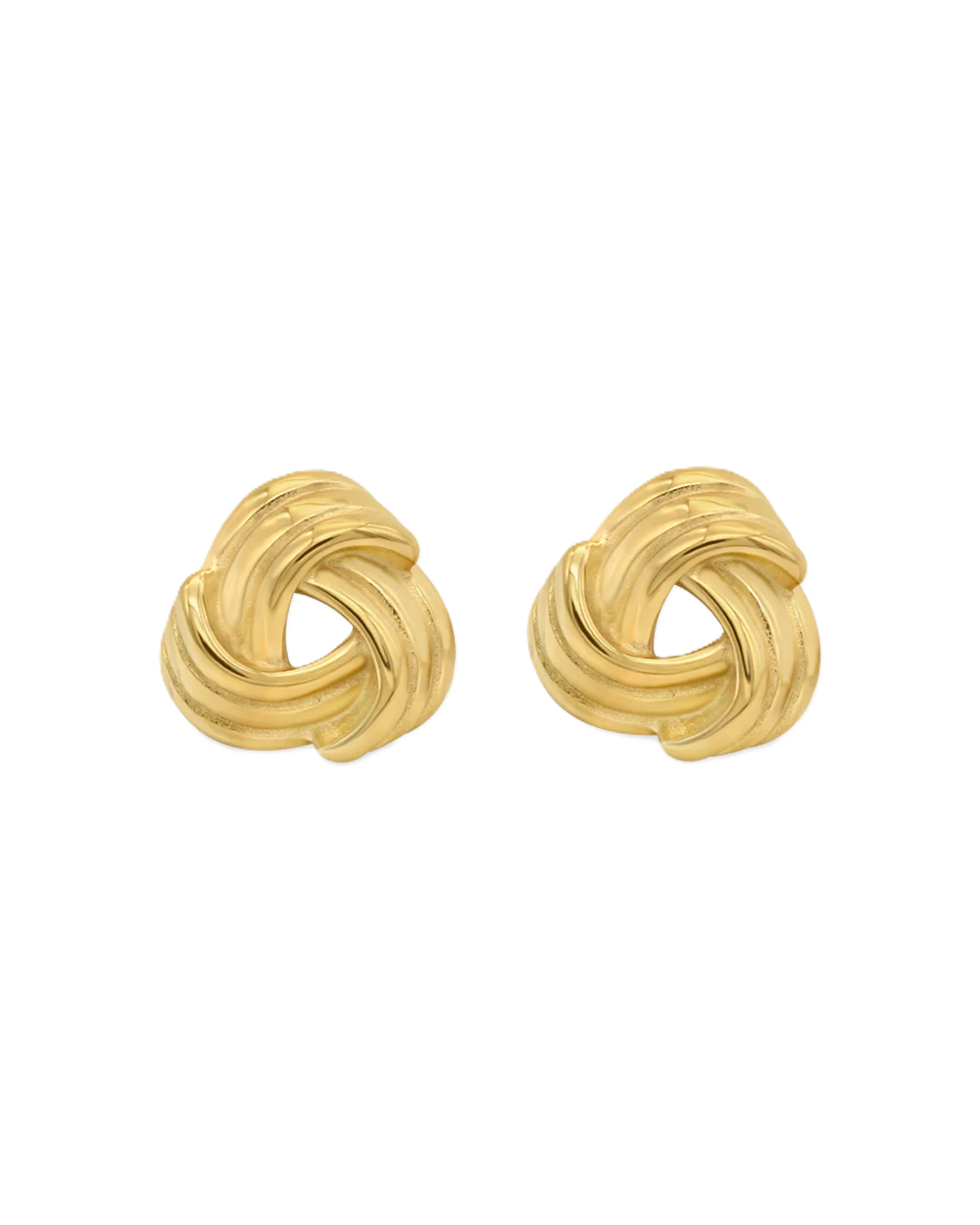 Knot Earrings - Guld