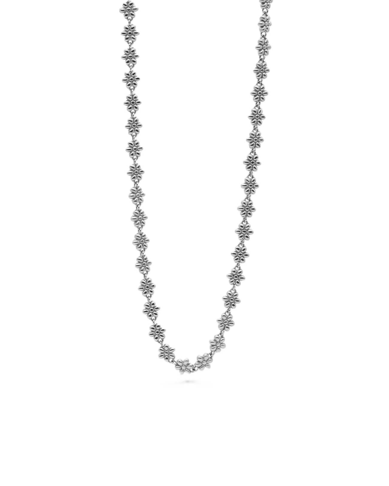 Flower Chain - Silver