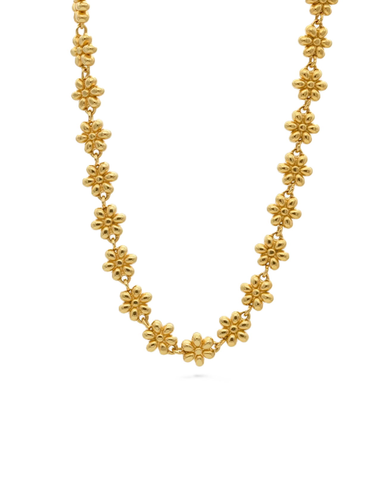 Flower Bracelet - Guld