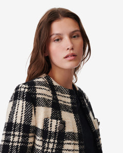 Xelina - Ecru/Black