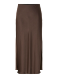 Yaspella Hw Midi Skirt - Chokladbrun
