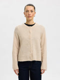 Selected Femme Lulu New LS Kofta - Birch Melange